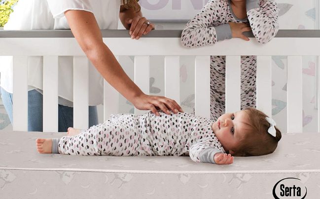 Delta Children Serta Sleep True Mini Crib Mattress
