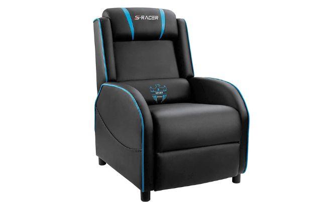 Homall Gaming Recliner Chair Racing Style Single Living Room Sofa Recliner
