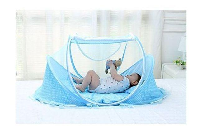 Foldable Net Bed Portable Baby Crib