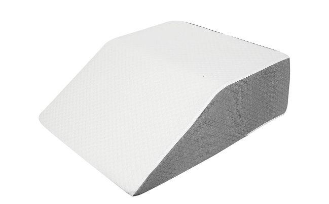 Wedge pillow and neck pain