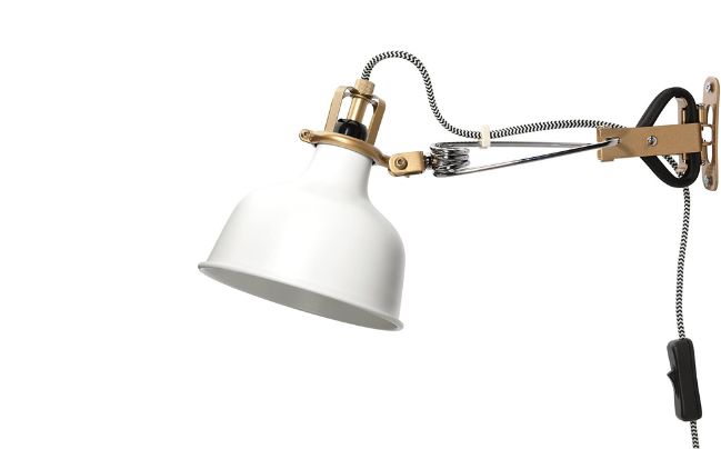IKEA wall lamp clamp