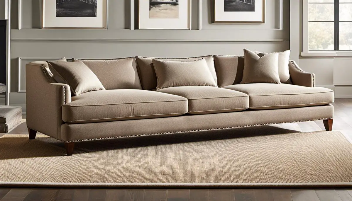 Image of the Arhaus Coburn Sofa, showcasing its comfort and design.