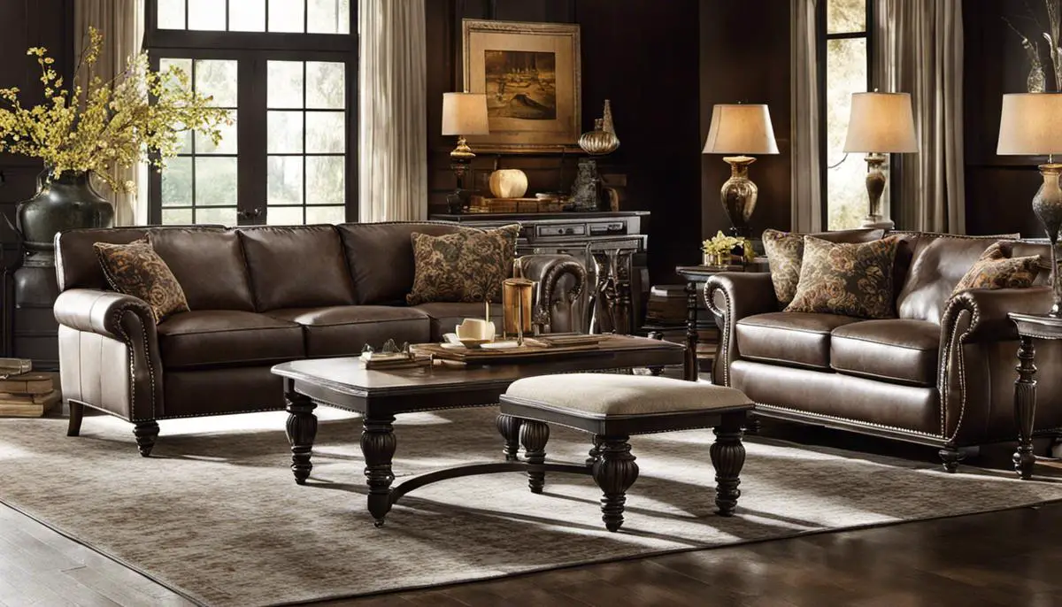Image depicting Arhaus Coburn furniture showcasing its durability and quality.